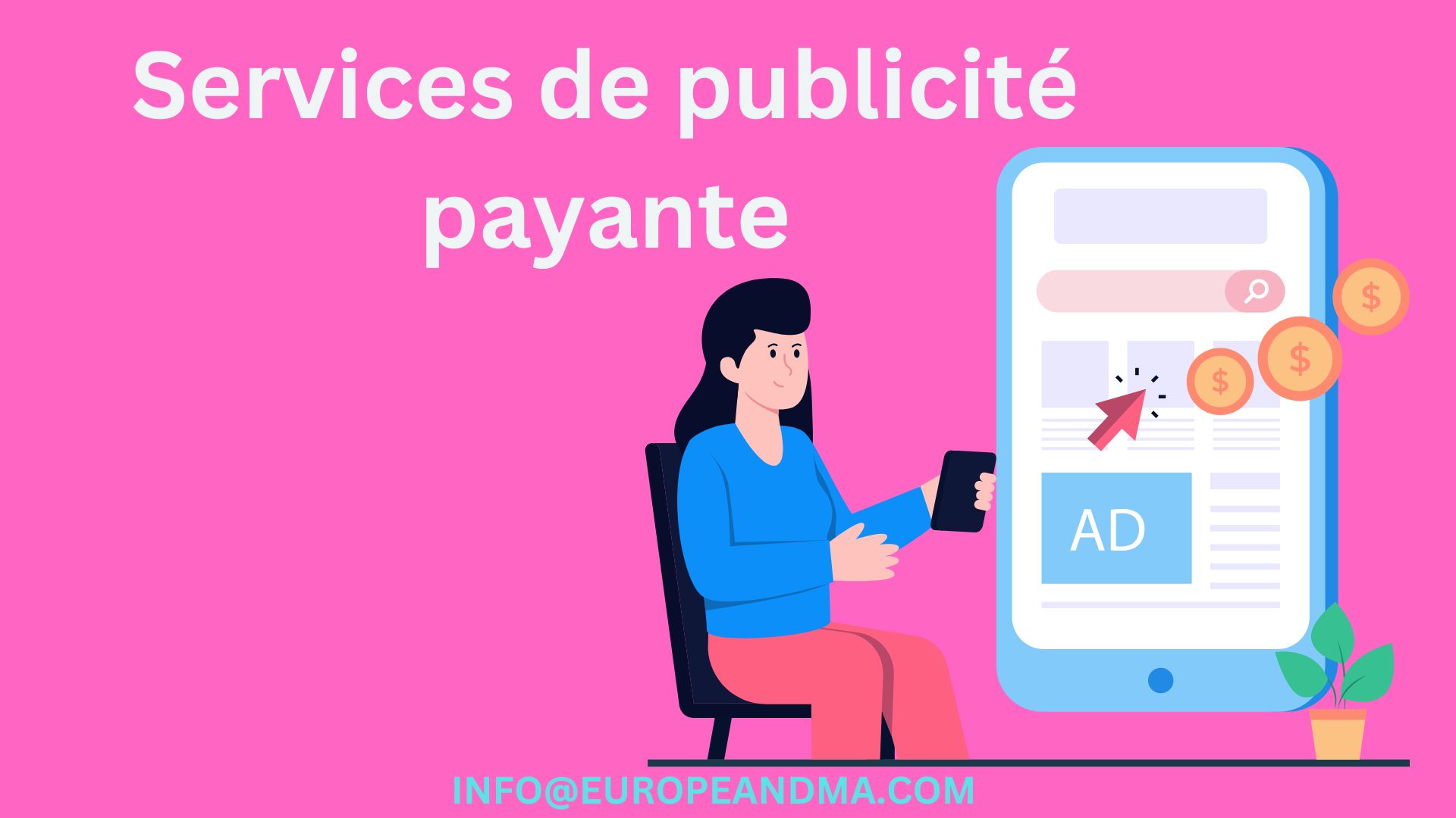 Service de publicite payante Cannes